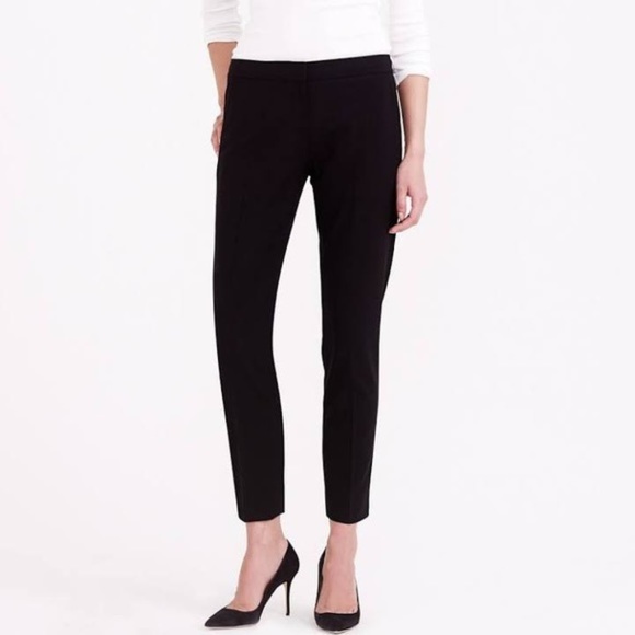 J. Crew Factory Pants - J. Crew Skimmer Pant City Fit Blend Wool Black